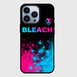 Чехол для iPhone 13 Pro Bleach - neon gradient: символ сверху, цвет: 3D-черный