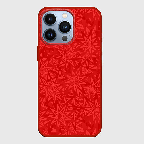 Чехол iPhone 13 Pro Энергия сила / 3D-Красный – фото 1