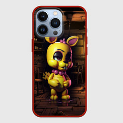 Чехол для iPhone 13 Pro Spring Bonnie Five Nights at Freddys, цвет: 3D-красный