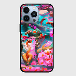Чехол для iPhone 13 Pro Фантазия сон, цвет: 3D-черный