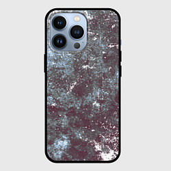 Чехол для iPhone 13 Pro Текстура - Bluish rupture, цвет: 3D-черный