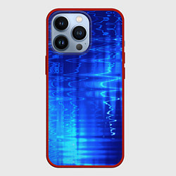 Чехол для iPhone 13 Pro Водная рябь, цвет: 3D-красный