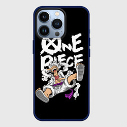 Чехол для iPhone 13 Pro One piece - gear 5 luffy, цвет: 3D-тёмно-синий