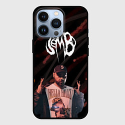 Чехол для iPhone 13 Pro Jeembo - hella hillz, цвет: 3D-черный
