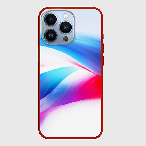 Чехол iPhone 13 Pro Футболка Россия / 3D-Красный – фото 1