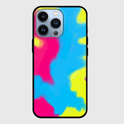 Чехол для iPhone 13 Pro Тай-дай из фильма Барби, цвет: 3D-черный