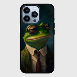 Чехол для iPhone 13 Pro Лягушонок Пепе, цвет: 3D-черный