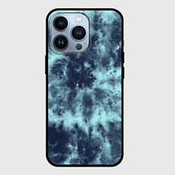 Чехол для iPhone 13 Pro Tie-Dye дизайн, цвет: 3D-черный