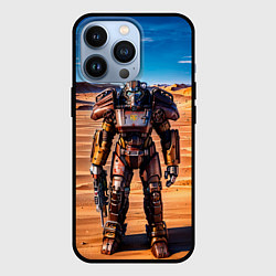 Чехол для iPhone 13 Pro Фалаут силовая броня, цвет: 3D-черный