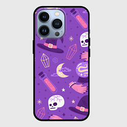 Чехол для iPhone 13 Pro Ведьмин узор, цвет: 3D-черный