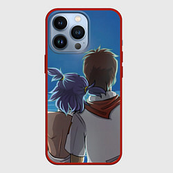 Чехол для iPhone 13 Pro Бесконечное лето Лена Семён, цвет: 3D-красный