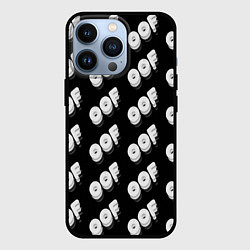 Чехол для iPhone 13 Pro Off выключение, цвет: 3D-черный
