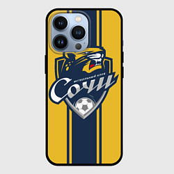 Чехол для iPhone 13 Pro FC Sochi - Сочи, цвет: 3D-черный
