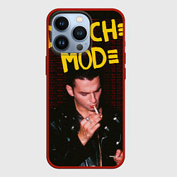 Чехол для iPhone 13 Pro Depeche Mode 1 Dave, цвет: 3D-красный