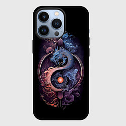 Чехол для iPhone 13 Pro Мифический дракон, цвет: 3D-черный