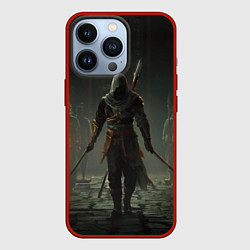 Чехол для iPhone 13 Pro Герой assassins creed jade, цвет: 3D-красный