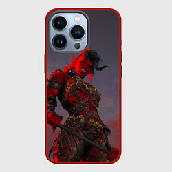 Чехол для iPhone 13 Pro Карлах из Baldurs Gate 3, цвет: 3D-красный