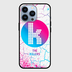 Чехол для iPhone 13 Pro The Killers neon gradient style, цвет: 3D-черный