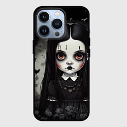 Чехол для iPhone 13 Pro Милашка Уэнсдэй, цвет: 3D-черный