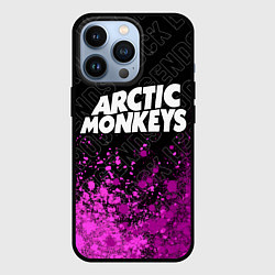 Чехол для iPhone 13 Pro Arctic Monkeys rock legends посередине, цвет: 3D-черный
