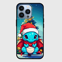 Чехол для iPhone 13 Pro Дракон приносящий подарки, цвет: 3D-черный
