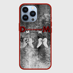 Чехол для iPhone 13 Pro Depeche Mode - Memento Mori gothic, цвет: 3D-красный