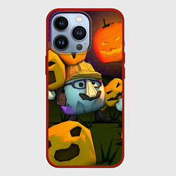 Чехол для iPhone 13 Pro Гарибальди Хэллоуин, цвет: 3D-красный