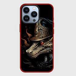 Чехол для iPhone 13 Pro Дракон вечной зимы, цвет: 3D-красный
