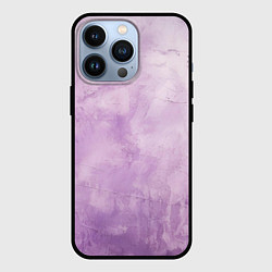 Чехол для iPhone 13 Pro Лавандовый гранж, цвет: 3D-черный