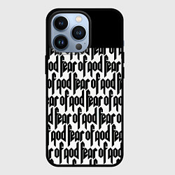 Чехол для iPhone 13 Pro Fear of God, цвет: 3D-черный