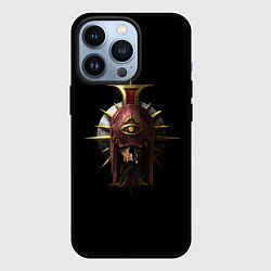 Чехол для iPhone 13 Pro Вархаммер - Навигатор эзотерический, цвет: 3D-черный