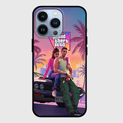 Чехол iPhone 13 Pro Главные герои gta 6