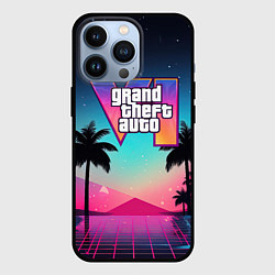 Чехол для iPhone 13 Pro GTA 6 summer abstract, цвет: 3D-черный