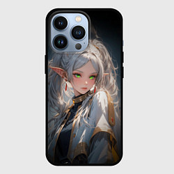 Чехол для iPhone 13 Pro Аниме Фрирен провожающая в последний путь, цвет: 3D-черный