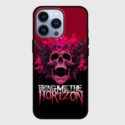 Чехол для iPhone 13 Pro Bring Me the Horizon - rock band, цвет: 3D-черный