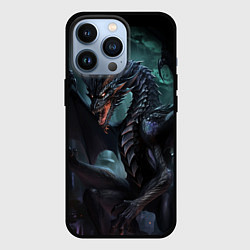 Чехол для iPhone 13 Pro Древний пещерный дракон символ 2024, цвет: 3D-черный