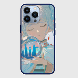 Чехол для iPhone 13 Pro Sousou no Frieren, цвет: 3D-тёмно-синий
