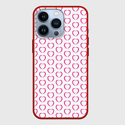 Чехол iPhone 13 Pro Контурное сердце