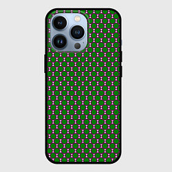 Чехол для iPhone 13 Pro Драконий шестигранник, цвет: 3D-черный