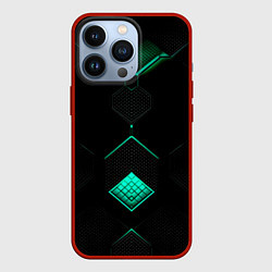 Чехол для iPhone 13 Pro Доспехи будущего, цвет: 3D-красный