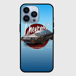 Чехол для iPhone 13 Pro Американский маслкар Chevrolet Camaro третьего пок, цвет: 3D-черный