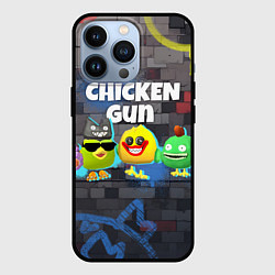 Чехол для iPhone 13 Pro Чикен Ган - граффити, цвет: 3D-черный