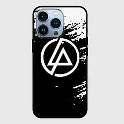 Чехол для iPhone 13 Pro Linkin Park - black and white, цвет: 3D-черный