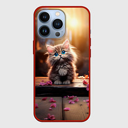 Чехол iPhone 13 Pro Милый котенок 14 февраля