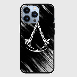 Чехол для iPhone 13 Pro Assassins creed Mirage - потертости, цвет: 3D-черный