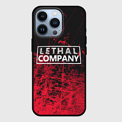 Чехол для iPhone 13 Pro Lethal Company: Red Trail, цвет: 3D-черный