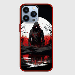 Чехол для iPhone 13 Pro Stalker 2 ghost, цвет: 3D-красный