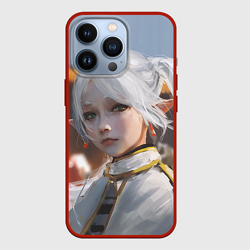 Чехол iPhone 13 Pro Портрет Фрирен / 3D-Красный – фото 1