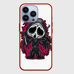 Чехол для iPhone 13 Pro Scream мульт, цвет: 3D-красный