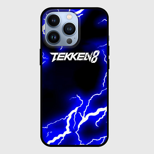 Чехол iPhone 13 Pro Tekken молнии / 3D-Черный – фото 1